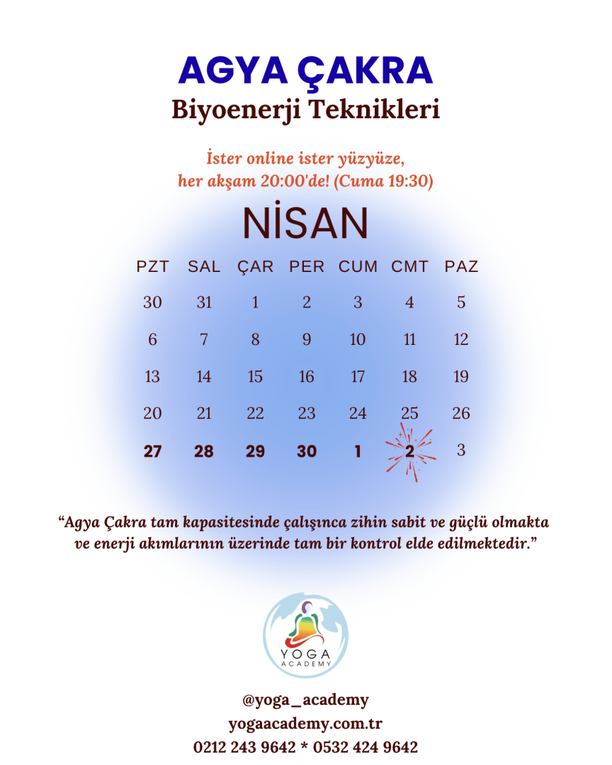 ÇAKRA ÇALIŞMALARI