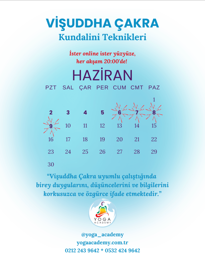 ÇAKRA ÇALIŞMALARI