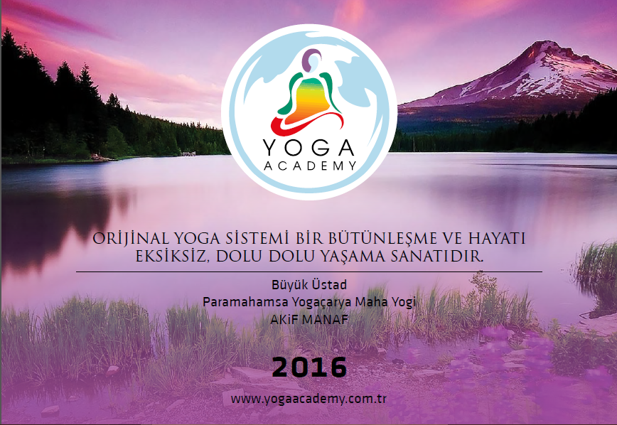 YOGA ACADEMY 2016 TAKVİMİ ÇIKTI!