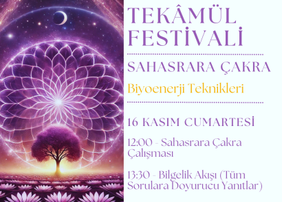 16 Kasım Tekâmül Festivali - Vişuddha Çakra Çalışması